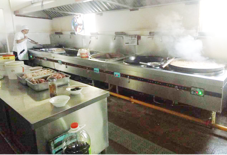 青白江人和學校食堂叼嘿软件下载大全設備現場使用圖片