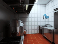 大型食堂叼嘿软件下载大全設備廚具公司告訴你商廚燒臘間怎麽設計